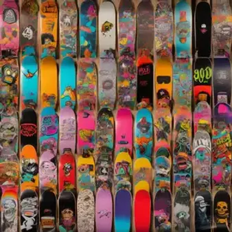 Iconic 90s Skateboard Decks and Brands